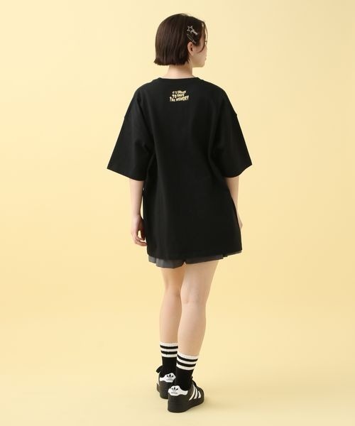 PBLIM（ページボーイリム）の「PBLIM/フォトロゴT（Tシャツ/カットソー・レディース・ブラック/オフホワイト・MEDIUM/LARGE）」の11枚目の写真