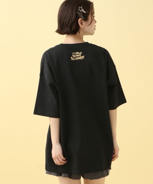 PBLIM（ページボーイリム）の「PBLIM/フォトロゴT（Tシャツ/カットソー・レディース・ブラック/オフホワイト・MEDIUM/LARGE）」の9枚目の写真