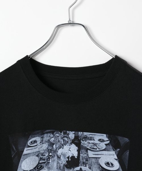 PBLIM（ページボーイリム）の「PBLIM/フォトロゴT（Tシャツ/カットソー・レディース・ブラック/オフホワイト・MEDIUM/LARGE）」の4枚目の写真