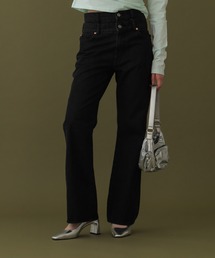 DISPATCHER NO.8 | レイヤードデザインフレアデニム＜サイズ展開あり＞(デニムパンツ)