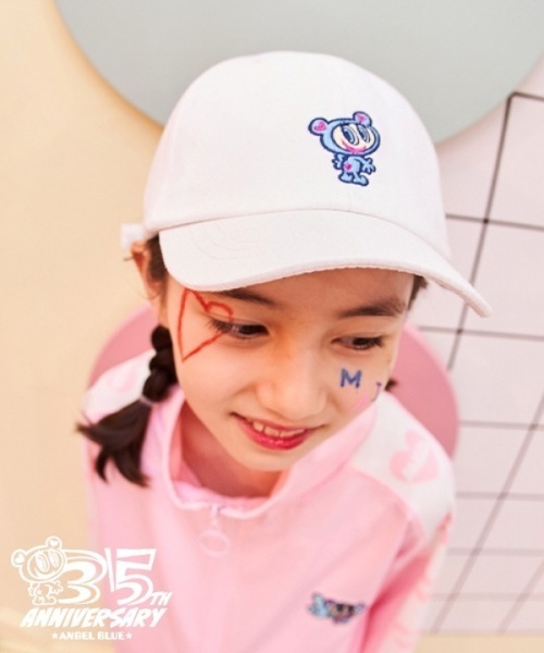 セール】【ANGEL BLUE】ナカムラくん刺しゅうキャップ（キャップ