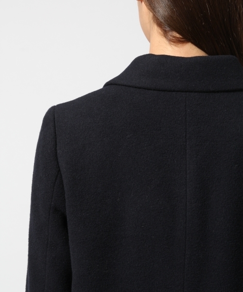 GLOBAL WORK（グローバルワーク）の「マキシチェスター/567764（チェスターコート・レディース・ライトベージュ/グレー/ダークネイビー・SMALL/LARGE/MEDIUM）」の12枚目の写真