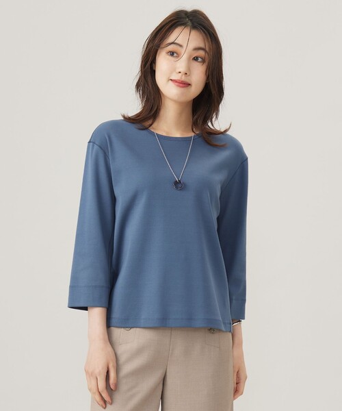 【セール】フライスジャージー カットソー（Tシャツ/カットソー）｜J.PRESS Ladies（J.プレス レディス）