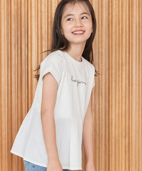 ArguECulturEストリート ロゴ 異素材切替 ゆる 半袖Tシャツ ２色 ArguECulturEストリート 異素材切替 ゆる 半袖Tシャツ 2色