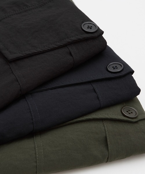 SIDEWAY STANCE(サイドウェイスタンス)の「【SIDEWAY STANCE】ポリワッシャー ワイド カーゴパンツ(カーゴパンツ・メンズ・ネイビー/カーキ/ブラック・MEDIUM/LARGE/X-LARGE/SMALL)」の11枚目の写真