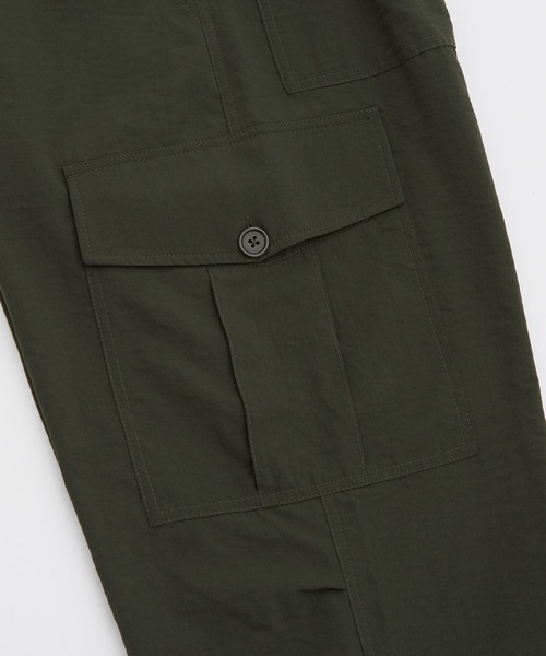 SIDEWAY STANCE(サイドウェイスタンス)の「【SIDEWAY STANCE】ポリワッシャー ワイド カーゴパンツ(カーゴパンツ・メンズ・ネイビー/カーキ/ブラック・MEDIUM/LARGE/X-LARGE/SMALL)」の7枚目の写真