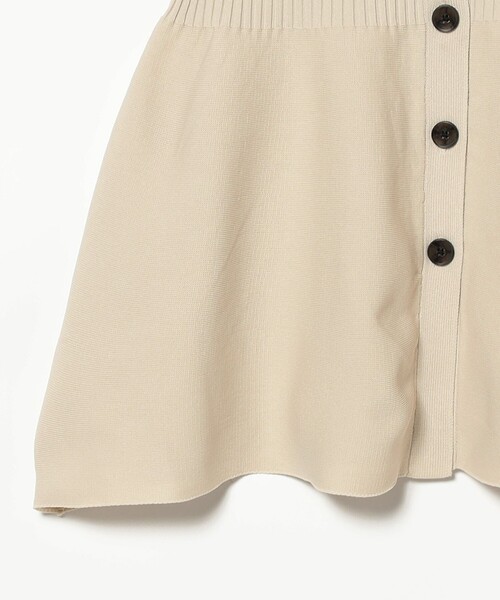 Ray BEAMS（レイビームス）の「RBS / リブ ペプラム ベスト（ベスト・レディース・ネイビー/ホワイト系その他6・ONE SIZE）」の6枚目の写真