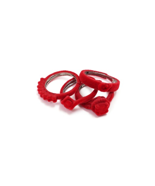 PAMEO POSE（パメオポーズ）の「Toy Ring Pile Cover Red（リング・レディース・レッド系1/レッド系2/レッド系3/レッド系4・FREE）」の16枚目の写真