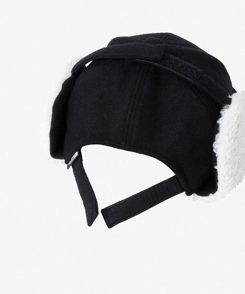 THE NORTH FACE（ザノースフェイス）の「THE NORTH FACE/ザ・ノース・フェイス キッズ キャップ 帽子 ウィンタートラッカーキャップ NNJ42321（キャップ・キッズ・オフホワイト/ブラック・L/M）」の9枚目の写真