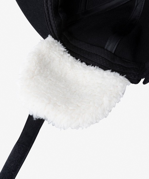 THE NORTH FACE（ザノースフェイス）の「THE NORTH FACE/ザ・ノース・フェイス キッズ キャップ 帽子 ウィンタートラッカーキャップ NNJ42321（キャップ・キッズ・オフホワイト/ブラック・L/M）」の10枚目の写真