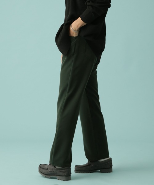 Apo(s)ture(アポスチャー)の「THOM-001/合繊ストレートパンツ(その他パンツ・メンズ・ブラック/ベージュ/チャコール/グリーン・XS/S/M/L/XL)」の4枚目の写真
