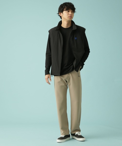 Apo(s)ture(アポスチャー)の「THOM-001/合繊ストレートパンツ(その他パンツ・メンズ・ブラック/ベージュ/チャコール/グリーン・XS/S/M/L/XL)」の18枚目の写真