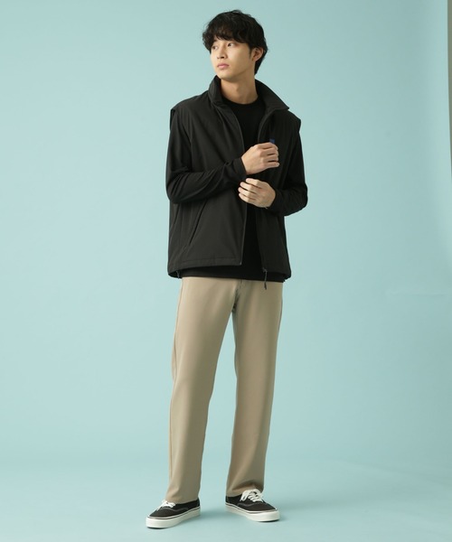 Apo(s)ture(アポスチャー)の「THOM-001/合繊ストレートパンツ(その他パンツ・メンズ・ブラック/ベージュ/チャコール/グリーン・XS/S/M/L/XL)」の22枚目の写真