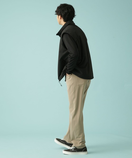 Apo(s)ture(アポスチャー)の「THOM-001/合繊ストレートパンツ(その他パンツ・メンズ・ブラック/ベージュ/チャコール/グリーン・XS/S/M/L/XL)」の17枚目の写真