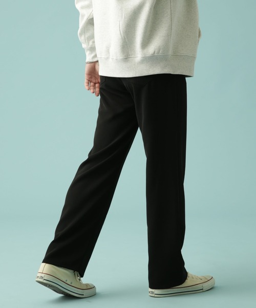 Apo(s)ture(アポスチャー)の「THOM-001/合繊ストレートパンツ(その他パンツ・メンズ・ブラック/ベージュ/チャコール/グリーン・XS/S/M/L/XL)」の12枚目の写真