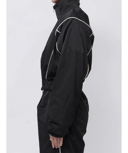 jouetie（ジュエティ）の「ナイロンフリースリバーシブルブルゾン【セットアップ対応】（ブルゾン・レディース・オフホワイト/ブラック・MEDIUM）」の4枚目の写真