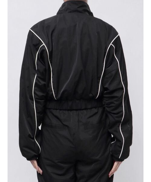 jouetie（ジュエティ）の「ナイロンフリースリバーシブルブルゾン【セットアップ対応】（ブルゾン・レディース・オフホワイト/ブラック・MEDIUM）」の5枚目の写真