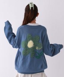 repipi armario | BACKフラワールーズカーディガン(カーディガン/ボレロ)