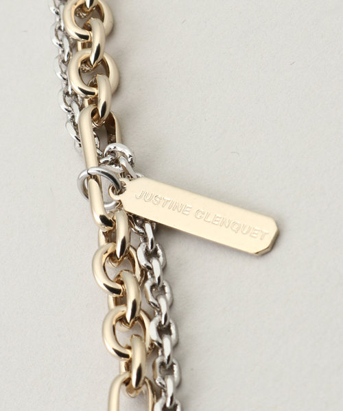 Oriens JOURNAL STANDARD（オリエンス ジャーナルスタンダード）の「【JUSTINE CLENQUET/ジャスティーヌ クランケ】RACHEL NECKLACE：ネックレス（ネックレス・レディース・その他・FREE）」の5枚目の写真