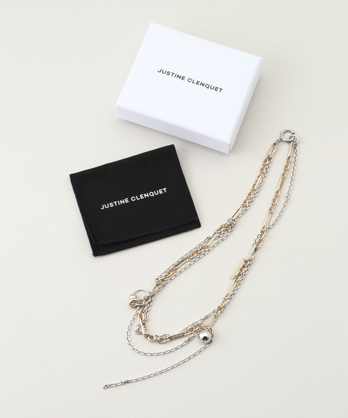 Oriens JOURNAL STANDARD（オリエンス ジャーナルスタンダード）の「【JUSTINE CLENQUET/ジャスティーヌ クランケ】RACHEL NECKLACE：ネックレス（ネックレス・レディース・その他・FREE）」の8枚目の写真