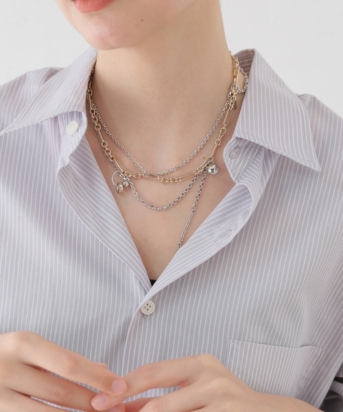 JUSTINE CLENQUET/ジャスティーヌ クランケ】RACHEL NECKLACE JUSTINE CLENQUET/ジャスティーヌ クランケ】RACHEL NECKLACE