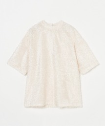 HELIOPOLE | JACQUARD TEE BLOUSE(ニット/セーター)