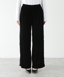 IENA | MAISON GUILLEMETTE/メゾンギヨメット VELVET PT パンツ VELVETPANTS(スラックス)