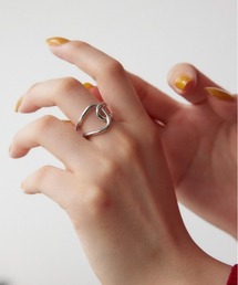 AZUL BY MOUSSY（アズールバイマウジー）の「ステンレスオーバーラップリング（リング）」