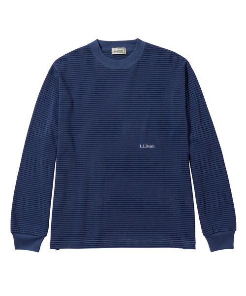 L.L.Bean(エルエルビーン)の「【JAPAN EDITION】ユニオン・ロングスリーブ・ストライプ・ティ(Tシャツ/カットソー・レディース・ホワイト系その他/ブラック系その他/ブルー系その他/イエロー系その他・MEDIUM)」の7枚目の写真