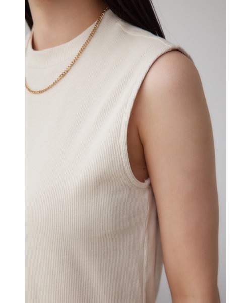 AZUL by moussy(アズールバイマウジー)の「インナーSETオフショルダーシアーシャツ(シャツ/ブラウス・レディース・ブラウン/ライトベージュ/ブラック・FREE)」の7枚目の写真