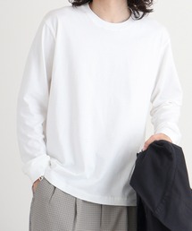 ORGABITS| 5.3オンス サステナブル オーガニックコットンロングスリーブTシャツ/長袖Tシャツ