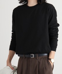 ORGABITS| 5.3オンス サステナブル オーガニックコットンロングスリーブTシャツ/長袖Tシャツ