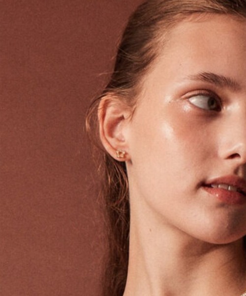 VINTAGE HOLLYWOOD（ビンテージハリウッド）の「●Petit Ball Earrings（ピアス（両耳用）・レディース・ゴールド・FREE）」の2枚目の写真