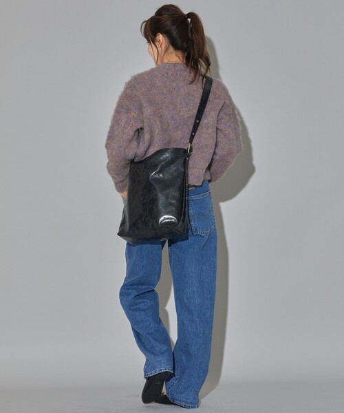 PUBLUX（パブリュクス）の「PUBLUX/パブリュクス アイレットベルトショルダーバッグ(限定展開)（ショルダーバッグ・メンズ・ブラック/ブラウン・FREE）」の16枚目の写真