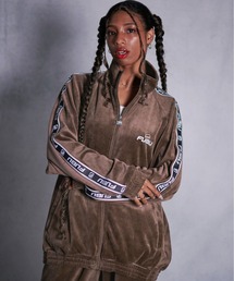 【海外限定】FUBU フブ × フォーエバー21 ベロアジャージ トラックトップ 海外限定】FUBU フブ × フォーエバー21 ベロアジャージ トラック