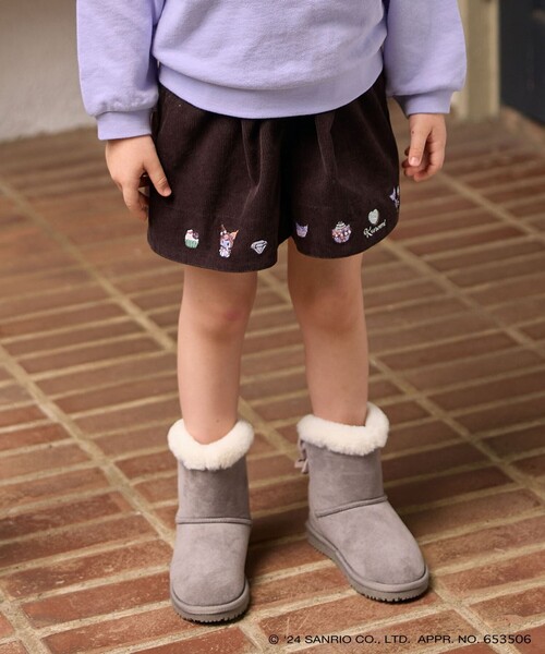 【any FAM×サンリオキャラクターズ】コーデュロイキュロット(その他パンツ)|any Fam(エニィファム) 【any FAM×サンリオキャラクターズ】コーデュロイキュロット(その他パンツ)|any Fam(エニィファム)