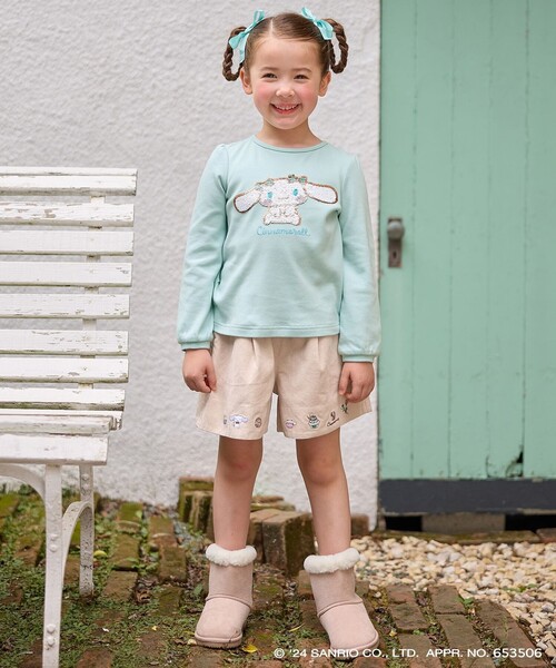 【any FAM×サンリオキャラクターズ】コーデュロイキュロット(その他パンツ)|any Fam(エニィファム) 【any FAM×サンリオキャラクターズ】コーデュロイキュロット(その他パンツ)|any Fam(エニィファム)