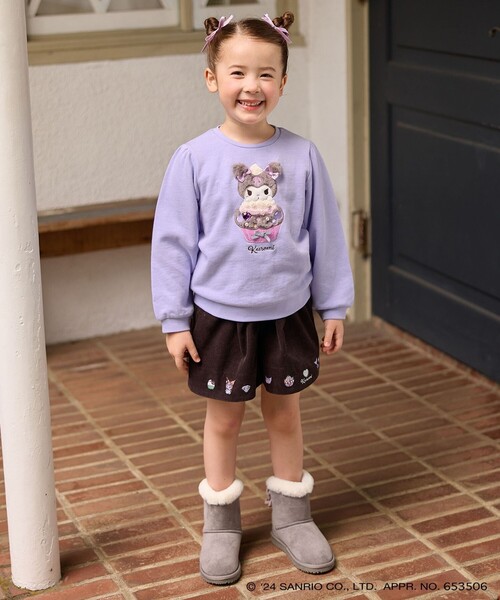 【any FAM×サンリオキャラクターズ】コーデュロイキュロット(その他パンツ)|any Fam(エニィファム) 【any FAM×サンリオキャラクターズ】コーデュロイキュロット(その他パンツ)|any Fam(エニィファム)