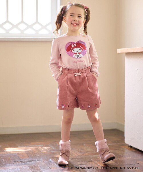 【any FAM×サンリオキャラクターズ】コーデュロイキュロット(その他パンツ)|any Fam(エニィファム) 【any FAM×サンリオキャラクターズ】コーデュロイキュロット(その他パンツ)|any Fam(エニィファム)