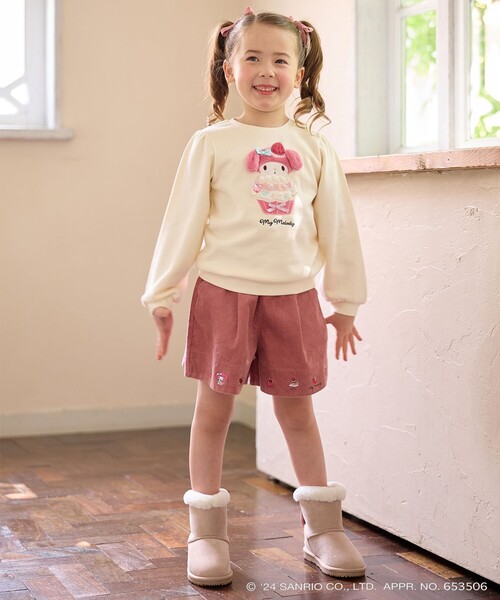 【any FAM×サンリオキャラクターズ】コーデュロイキュロット(その他パンツ)|any Fam(エニィファム) 【any FAM×サンリオキャラクターズ】コーデュロイキュロット(その他パンツ)|any Fam(エニィファム)