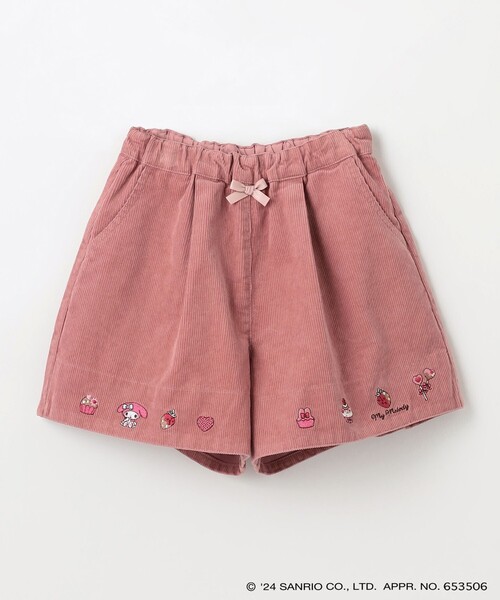 【any FAM×サンリオキャラクターズ】コーデュロイキュロット(その他パンツ)|any Fam(エニィファム) 【any FAM×サンリオキャラクターズ】コーデュロイキュロット(その他パンツ)|any Fam(エニィファム)