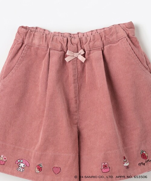 【any FAM×サンリオキャラクターズ】コーデュロイキュロット(その他パンツ)|any Fam(エニィファム) 【any FAM×サンリオキャラクターズ】コーデュロイキュロット(その他パンツ)|any Fam(エニィファム)