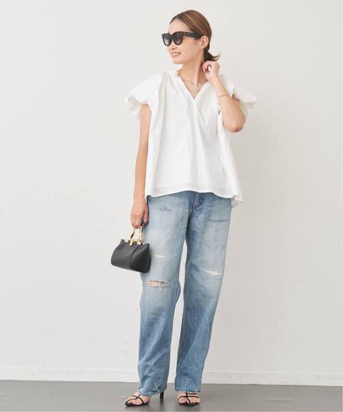 CELERI(セルリ)の「追加【CELERI/セルリ】COTTON PUFF ブラウス(シャツ/ブラウス・レディース・ホワイト/ブラック・FREE)」の22枚目の写真