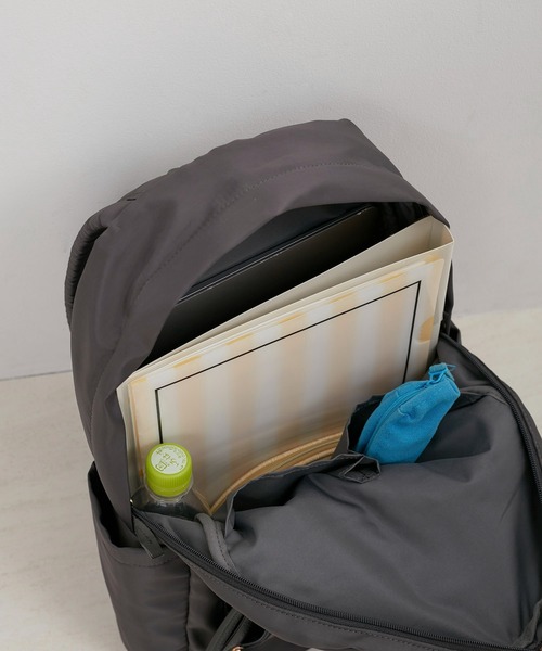 【WEB限定カラー:チャコール】はっ水加工/10ポケットリュック 13L（バックパック/リュック）｜ROPE' PICNIC（ロペピクニック）