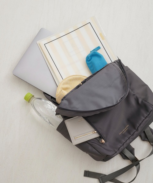 【WEB限定カラー:チャコール】はっ水加工/10ポケットリュック 13L（バックパック/リュック）｜ROPE' PICNIC（ロペピクニック）