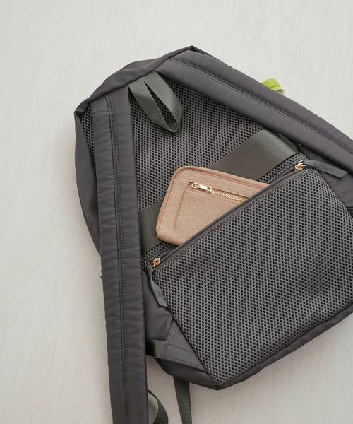 【WEB限定カラー:チャコール】はっ水加工/10ポケットリュック 13L（バックパック/リュック）｜ROPE' PICNIC（ロペピクニック）