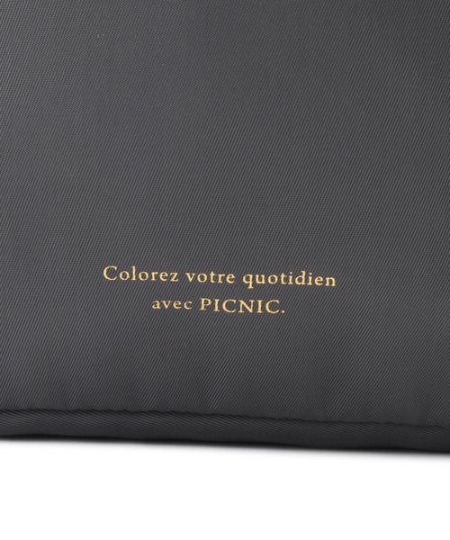 【WEB限定カラー:チャコール】はっ水加工/10ポケットリュック 13L（バックパック/リュック）｜ROPE' PICNIC（ロペピクニック）