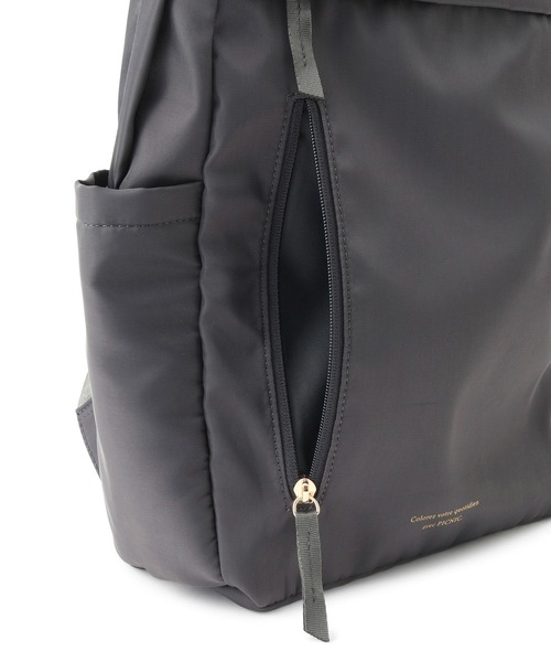 【WEB限定カラー:チャコール】はっ水加工/10ポケットリュック 13L（バックパック/リュック）｜ROPE' PICNIC（ロペピクニック）