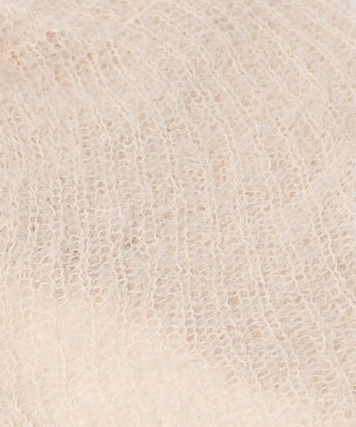 FOREVER 21(フォーエバー トゥエンティーワン)の「【2024FW】スカシニットバブーシュカ(ニットキャップ/ビーニー・レディース・ブラック/オフホワイト・FREE)」の13枚目の写真