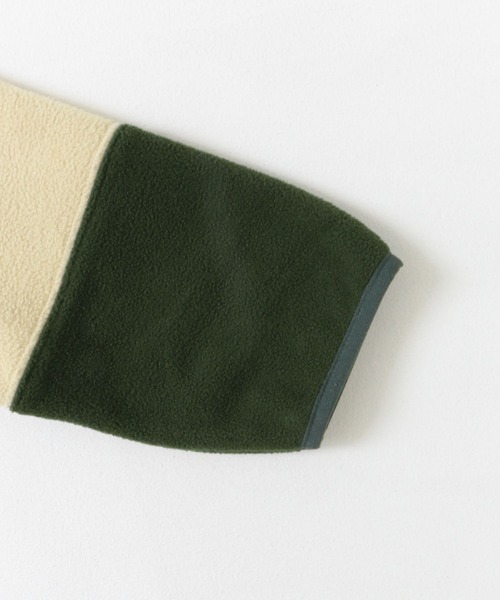 URBAN RESEARCH DOORS（アーバンリサーチドアーズ）の「『洗濯可』フリースバイカラープルオーバー(KIDS)（Tシャツ/カットソー・キッズ・ネイビー/グリーン・105/120/135）」の22枚目の写真